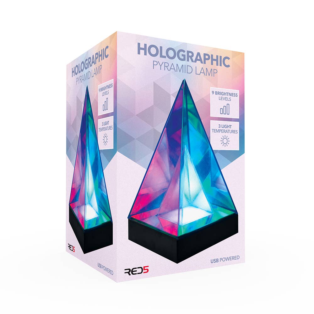 Holographic Pyramid Novelty Light