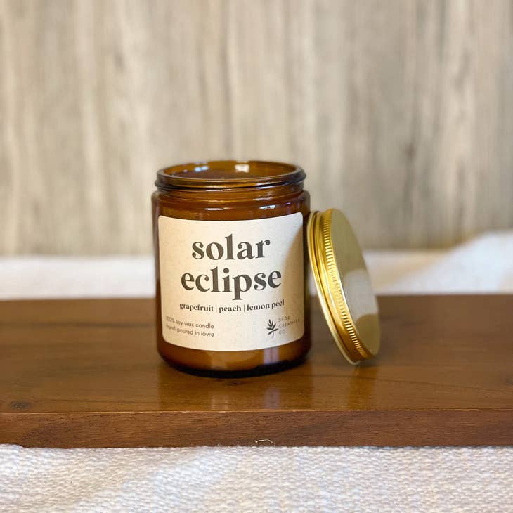 Solar Eclipse Soy Wax Candle